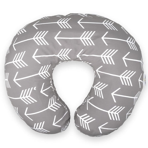 Mommy Leche Removable Cover for Newborn Baby Lounger/Water Resistant/Soft and Comfy/Hypoallergenic/Premium Quality/Easy Cleaning/Grey Arrow