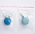 21 Enamel Metal Round Pacifier Clips - Baby Clips for DIY Craft Supplies, Dummy Soother, Bib Toy Holder