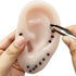 Novelty Ears Shaped Popping Pimples Toy, Decompression Blackhead Remover with Upgraded Tweezers