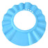 Baby Shower Cap Soft Adjustable Baby Bath Head Cap Visor for Washing Hair Shower Bathing Protection Bath Cap for Toddler, Baby, Kids, Children (Blue)
