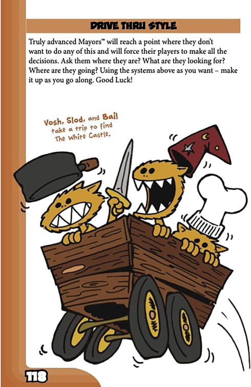 9th Level Games | Kobolds Ate My Baby! The Orange Book - Tabletop Role Playing Game for 2 to 8 Players