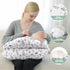 Chilling Home Nursing Pillow Adjustable, Pillow for Breast Feeding Bottle Feeding, Large Size More Support for Mom