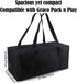 Goktvai Pack Carry Bag for Graco n Play, Oxford Cloth Foldable Duffle Bag with Zipper and Handle for Travel and Storage