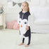 MICHLEY Toddler Sleeping Sack with Feet - Newborn Infant Sleeveless Sleeping Bag, 2-Way Zipper, Penguin, 3-5T
