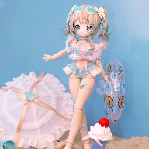 1/8 Sugary Girls Series MJD Blind Box Mystery Box Dolls Action Anime Figure BJD Dolls Cute Figures Collectibles