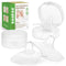 haakaa Silicone Nipple Shields for Breastfeeding Newborns, Contact Nipple Shield for Latching