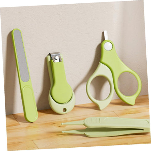 Set Nail Clipper Fingernail Clippers Newborn Nail Kit with Safety Features Portable Grooming Kit for Travel and Daily