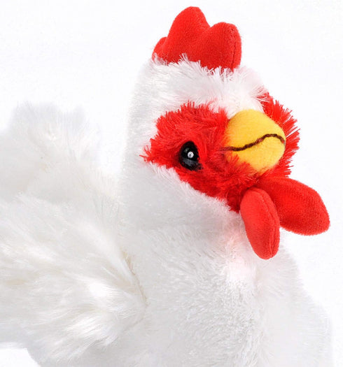 7" Wild Republic Chicken Plush, Stuffed Animal, Plush Toy, Gifts for Kids, HugEms