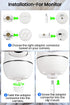 HB6550 HB65/HB6560/HB6340/HB6339,Infant DXR-8/DXR-8 Flexible Baby Monitor Mount for Hello Baby Monitor Mount Compatible