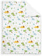 SqtmuHLuo Dinosaur Kids Baby Blanket for Boys Girls Dinosaur Cactus Palm Flannel Fleece