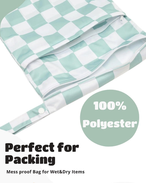 Swimming 3 Pack 3L24 Wet Dry Bag Reusable Waterproof Bag Travel Beach Pool Yoga Gym Bag for Baby Cloth Diaper Swimsuits