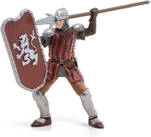 Papo Hand-Painted Medieval Fantasy Knight Figurine with Javelin -39756 - Collectible for Boys and Girls 3+