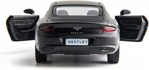 1:36 Diecasting Alloy Car Model Bentley Continental GT Toy Car, Pull Back Vehicles for Kids - Black