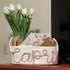 OAEUQ 1) Custom Baby Name Basket, Baby Shower Gift Basket, Diaper Caddy For Baby Girl-Cotton Rope Diaper Caddy,Diaper