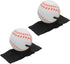 White Baseball Wrist Ball Wristband Toy with Basketball, Baseball, and Football for Boys Girls Party Favor (1.9 inches)