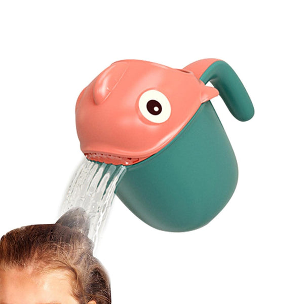 Generic Bath Jug for Baby Washing, Cartoon Shampoo Cup Baby,Cute Clownfish Baby Bath