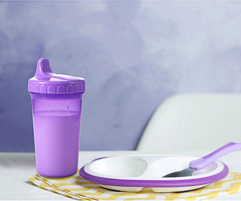 12 10 oz 1-3 Mifoci Pcs Sippy Cups for Toddlers No Spill Spout Cups with Lids Toddler Reusable Baby Feeding Supplies
