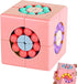 YUDANSI Magic Bean Puzzle Toy, Rotating Cube Educational Puzzle for Kids Age 3+, Brain Teaser Gift for Boys Girls