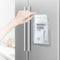 Space Saving 4" Wide Breastmilk Storage Bag Organizer for New Moms, Empty Container for Fridge, Holder with Mount