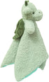 Baby Green Dragon Soft Stuffed Animal Security Blanket, Plush Dinosaur Lovey Blanket, Cuddly Newborn Gift for Boys and
