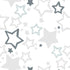 Muslin Fitted Crib Sheet for Toddlers - Gray & Sterling Starshine