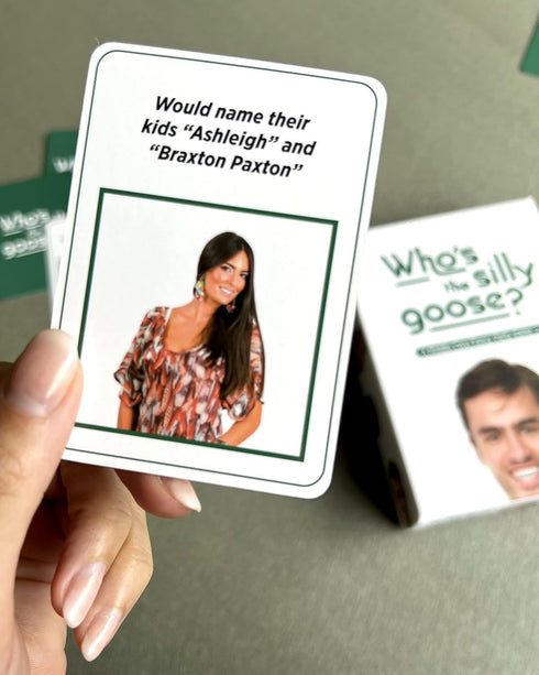 DSS Games Who's The Silly Goose? - A Middle Class Fancy Party Game
