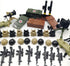 ZHX Weapon Pack Military Weapon Accessories, Army Guns Simulate Battle Building Blocks for Kids
