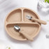 6 Pack Toddler Utensils Set, Kids Silverware with Silicone Handle, 18/8 Stainless Steel Forks and Spoons