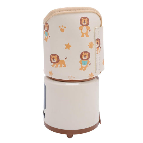RASTKY Baby Bottle Warmer Smart Temperature Control White Noise Milk Heater for Outdoor Use Portable Design for Parents