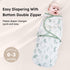 SEVDO 3-Pack 0-3 Organic Baby Swaddle Sleep Sacks,Nursery Swaddling Blankets,Swaddles for Newborns Infant Months