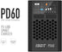 ISDT PD60S XT60 Connector Battery Balance Charger, 60W 6A, Type-C Input for 1-4S Lipo, Life, LiIon, LiHv