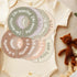 cephira Closet Closet Closet Baby Dividers for Clothes Earth Tone Round Baby Clothes Dividers for Rod, Nursery