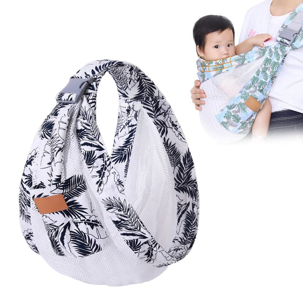 ICRPSTU Summer Breathable Baby Carrier - Adjustable 3D Mesh Baby Carrier Wrap with