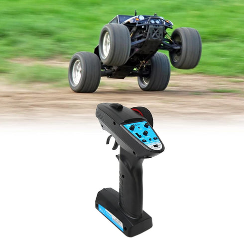 2.4Ghz Transmitter and Receiver RC 3 Channel Remote Controller for RC Car Boat, Transmitter Receiver