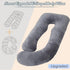 60 Inch Pregnancy Pillow for Sleeping, Extra Large U Shaped Body Pillow, Maternity Pillow for Pregnant Women