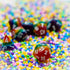 Cusdie 7-Die Rainbow DND Polyhedral Dice Sets for Dungeons and Dragons Role Playing Game (Rainbow-Opaque)