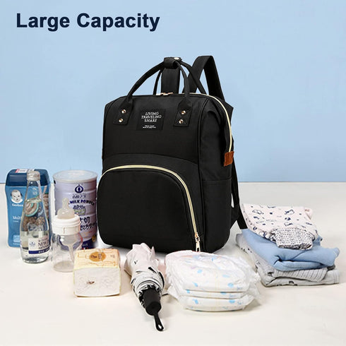 Backpack Timberer Diaper Bag with Organizing Pouches, Nappy Bags Handbag Multifunction Diaper Bag for Baby Care Travel