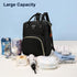 Backpack Timberer Diaper Bag with Organizing Pouches, Nappy Bags Handbag Multifunction Diaper Bag for Baby Care Travel