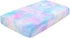 Datura home Set, 3-Piece Crib Bedding Nursery Crib Bundle with Comforter, Crib Sheet & Skirt, Watercolor Butterfly