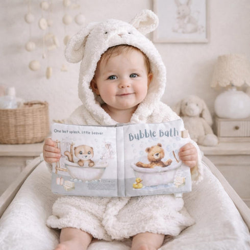 0-12 Tummy Ali+Oli Baby Cloth Book Soft Sensory Crinkle Book with Teether for Infants Months Early Learning Touch