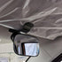 Universal Car Interior Rearview Baby Mirror, Wide Angle Convex Clip-on Mirrors for Viewing Rear Passengers