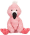 Apricot Lamb Toys Plush Corduroy Flamingo Stuffed Animal, Soft Cuddly 8.5 Inches Perfect for Child