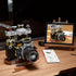 Building Blocks Camera Set, 1027 Pcs WLZ-6F Retro Model, Collectible Old Style Retro Camera Construction Brick Set