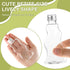 30 Packs 2.5 oz Plastic Sand Art Bottles with Lids for Kids, Clear Containers for Sand Art Crafts