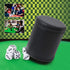 Felt Lined Professional Dice Cup with 6 Dices, Quiet for Yahtzee Game