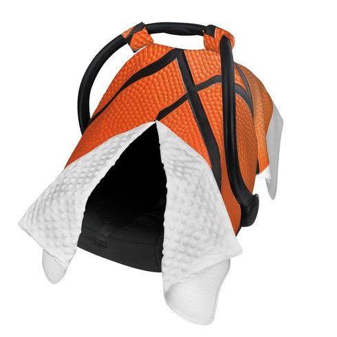 Zhbvncp Funny Basketball Sport Baby Car Seat Cover & Breastfeeding Nursing Cover -