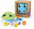 Green/Blue Green Toys Shape Sorter for 6 months +