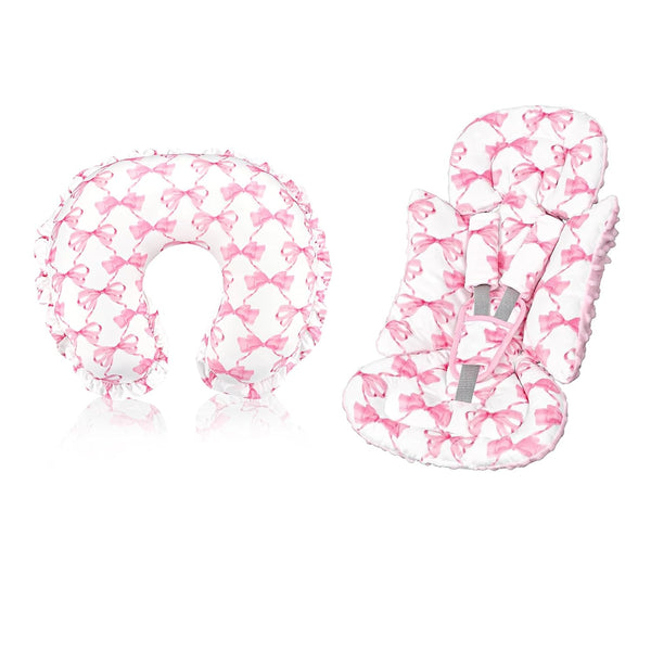 Infant Car Seat Insert, Soft Baby Car Seat Head & Body Support