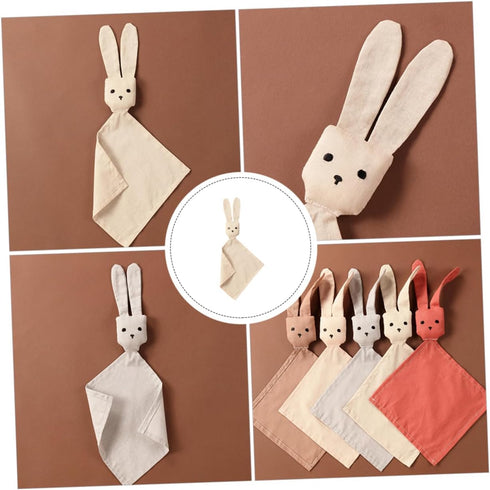 Hooded Comfort Doll Towel - Newborn Bath Swaddle & Security Blanket