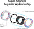 9Pcs 8-13,Teens Magnetic Rings Fidget Toys for Adults and Kids,Fidget Spinner Rings for Anxiety Relief Therapy Toys